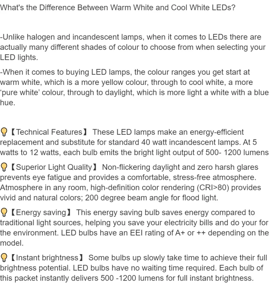 What's the Difference Between Warm White and Cool White LEDs?