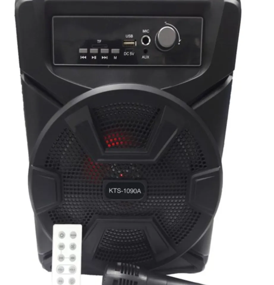 Bocina Bluetooth KTS-1090B De 8 + Micrófono GRATIS - ShopMundo