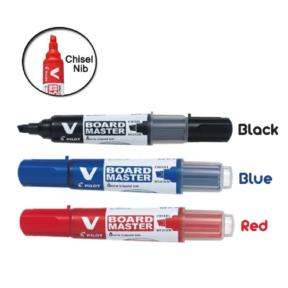 Pilot - V Board Master BeGreen Dry Erase Marker Refill, Red (43924