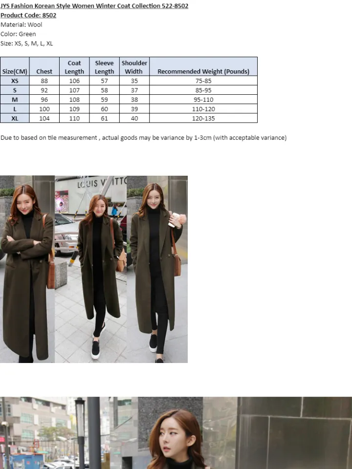 Pre-Order] JYS Fashion Korean Style Women Winter Coat Collection