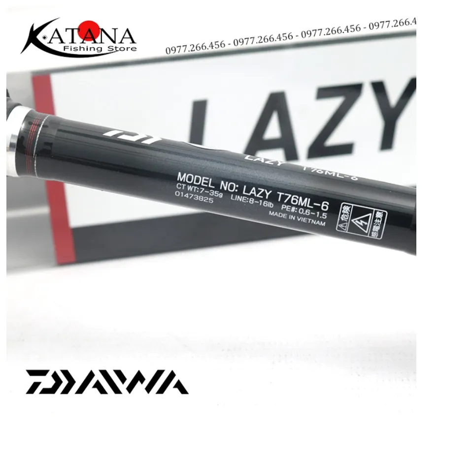 Cần lure du lịch Daiwa Lazy T76Ml-6 - Made in Việt Nam | Lazada.vn