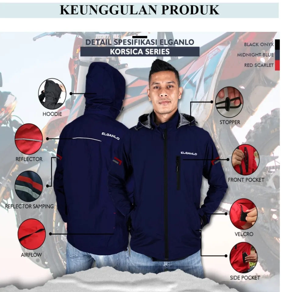 Custom Logo Jaket Motor Harian Seragaman Hoodie Parasut Bomber