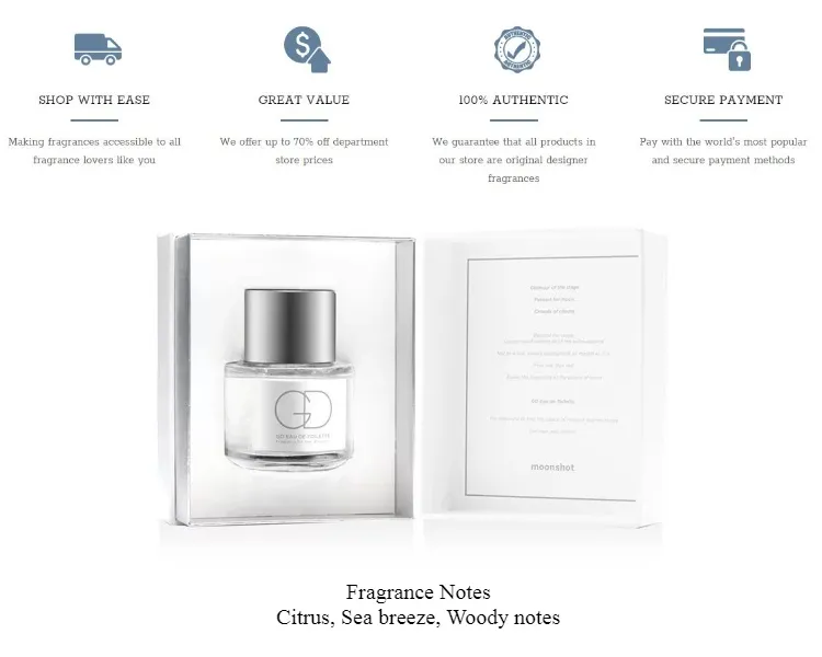 Moonshot GD EDT for Unisex (50ml) Big Bang G-Dragon Eau de