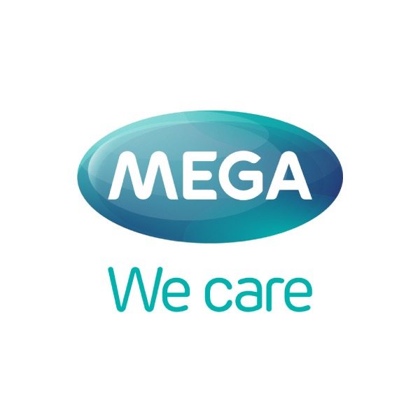 โลโก้ร้าน MEGA We care