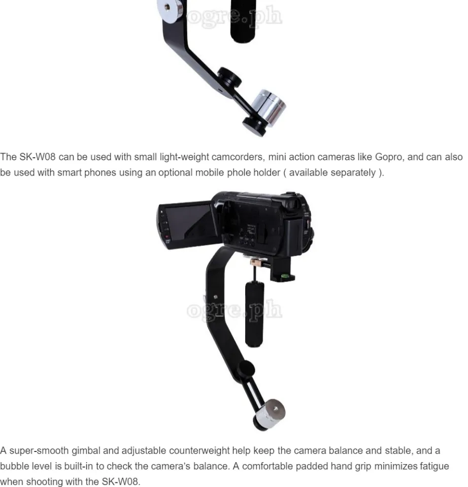 Sevenoak SK-W08 Mini Action Stabilizer