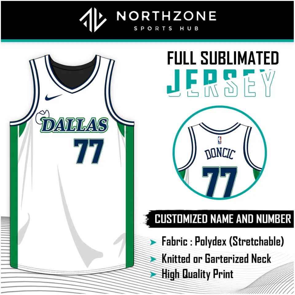 Dallas jersey clearance basketball