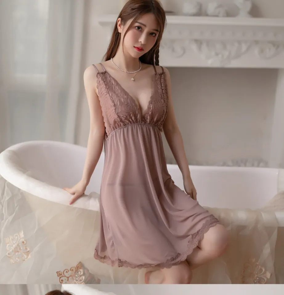 CP Mall Women Ladies Sexy Lingerie Temptation Nightgown Comfy Sexy