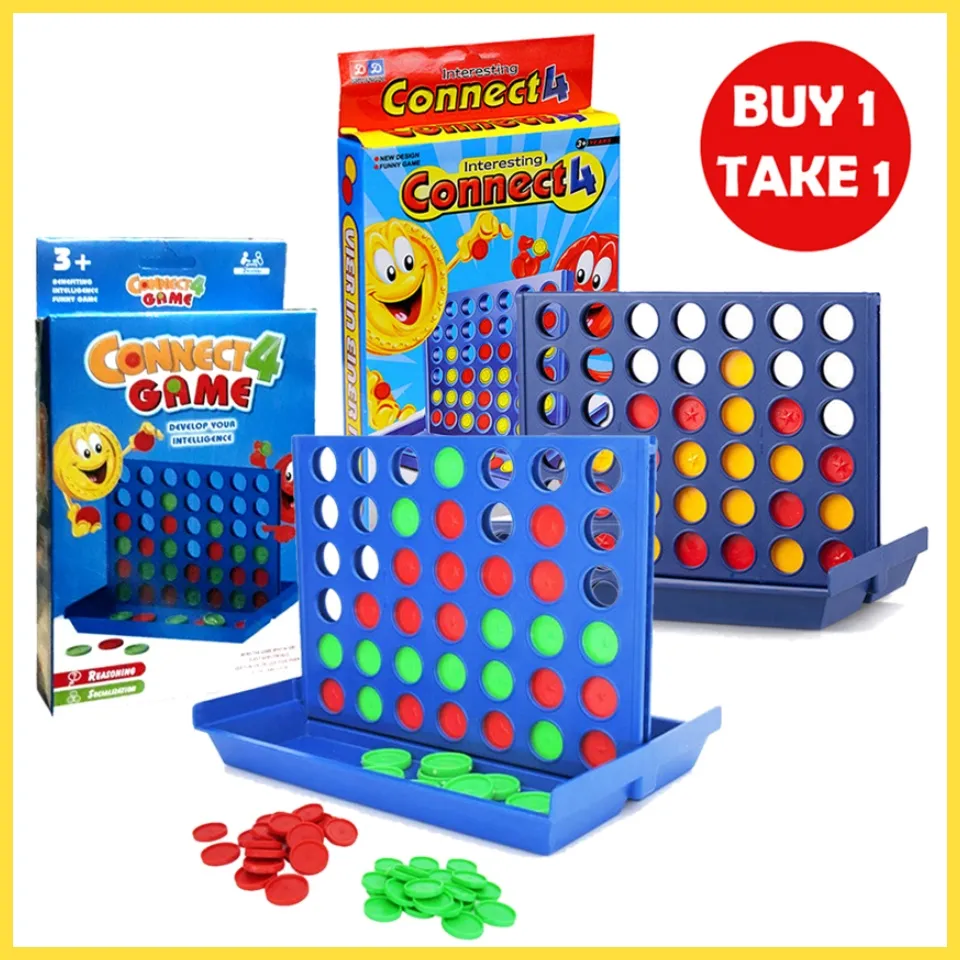 Connect 4 Game Educational Toy Funny Game Buy 1 Take 1 | Lazada PH