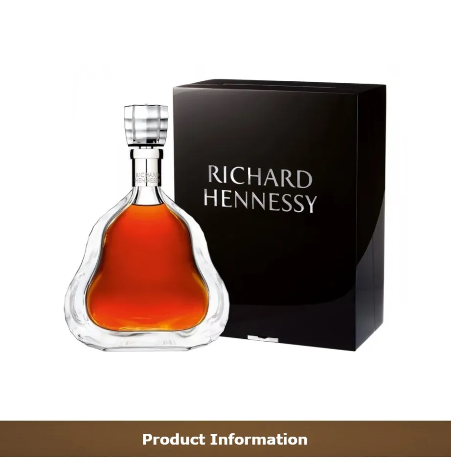 Richard Hennessy Cognac 700ml, Alcohol 40%, French Prestige