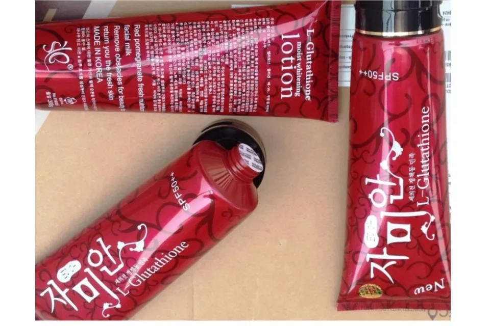 L-Glutathione Red Pomegranate Korea Whitening Body Lotion SPF50++ 300g