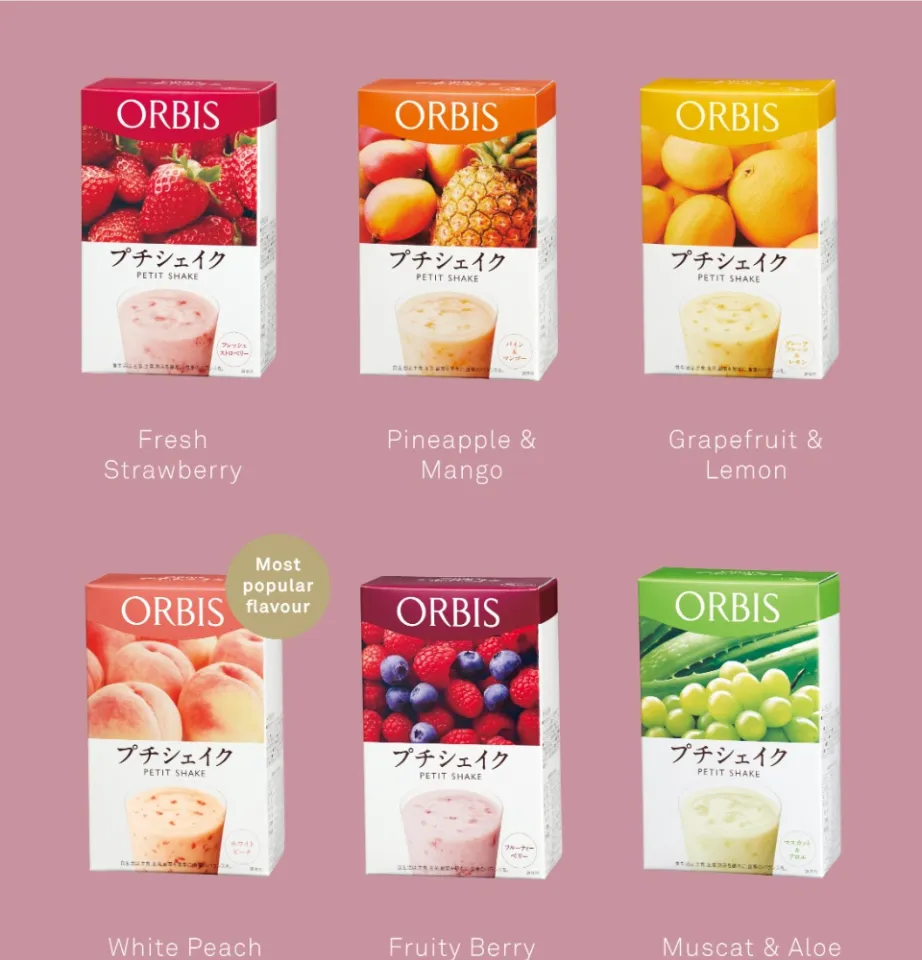 Orbis Petit Shake White Peach | Lazada Singapore