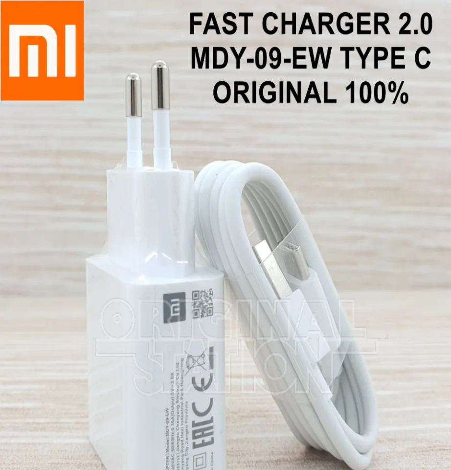 XIAOMI FAST CHARGING MDY-09-EW 18w Travel Charger 18 Watt Plus