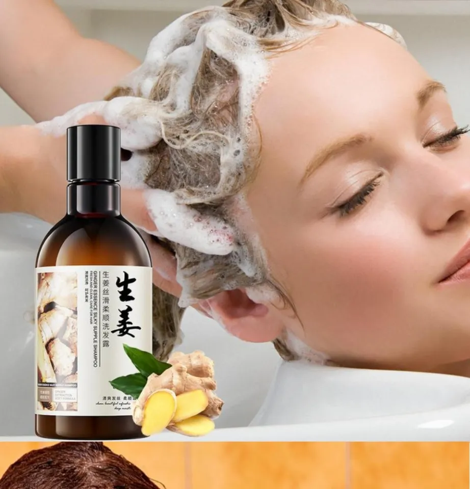 BIOAQUA Ginger Essence Silky Supple Shampoo Refreshing Oil Control