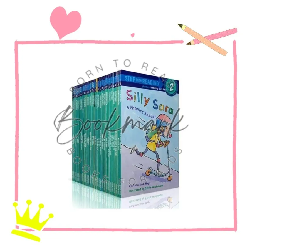 Ready Stock] Step Into Reading Level 1 to 5 Series (30 books