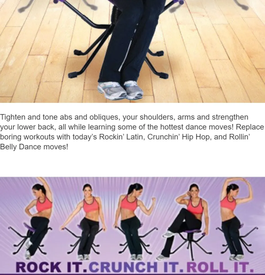 Slim Exercises To Tone Waist SellinCost Rhythm Rocker Exercise