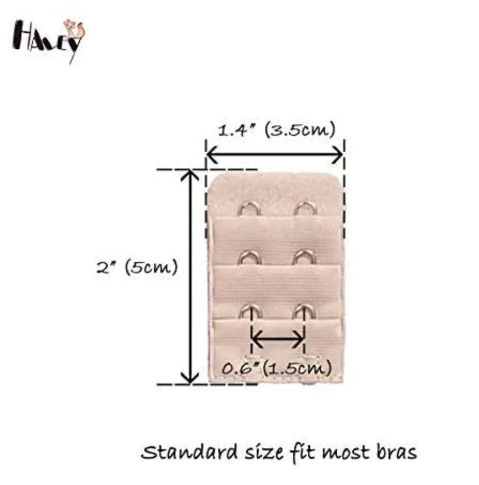 Bra Extender 2 Hook Bra Strap Extender Bra Extension 3PCS PACK