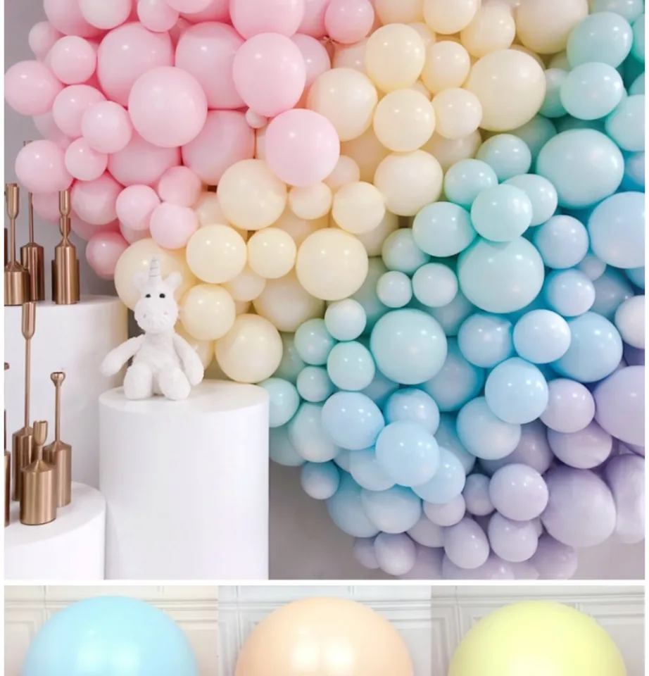 Balloon Pastel Colors Party, Pastel Colorful Balloons