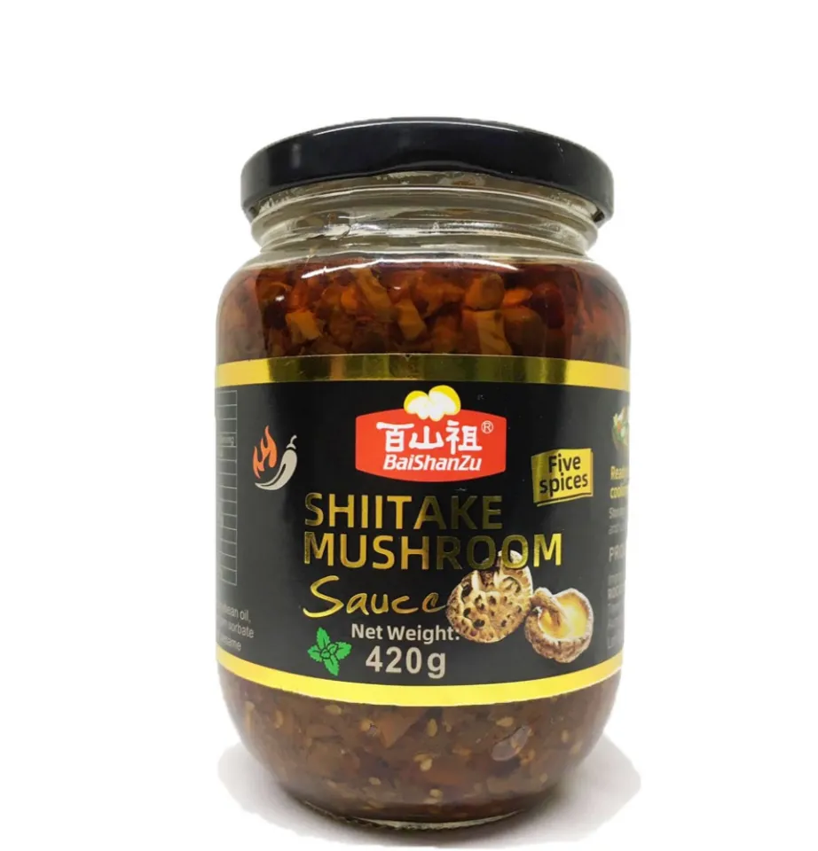 X.O. Shiitake Sauce Five Spices 210g - Bai Shan Zu