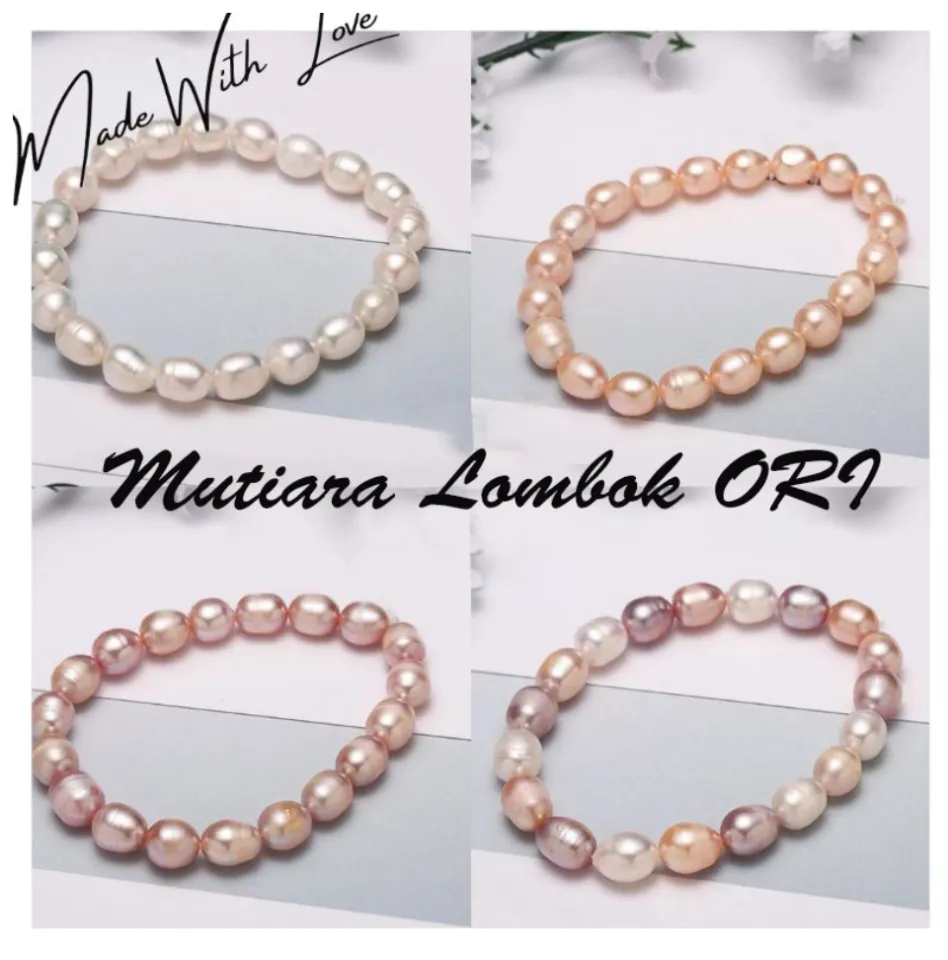 Gelang Mutiara Asli Lombok ,GELANG MUTIARA AIR TAWAR.GELANG MUTIARA,PEARL  BRACELET,GROSIR AKSESORIES.MUTIARA LOMBOK