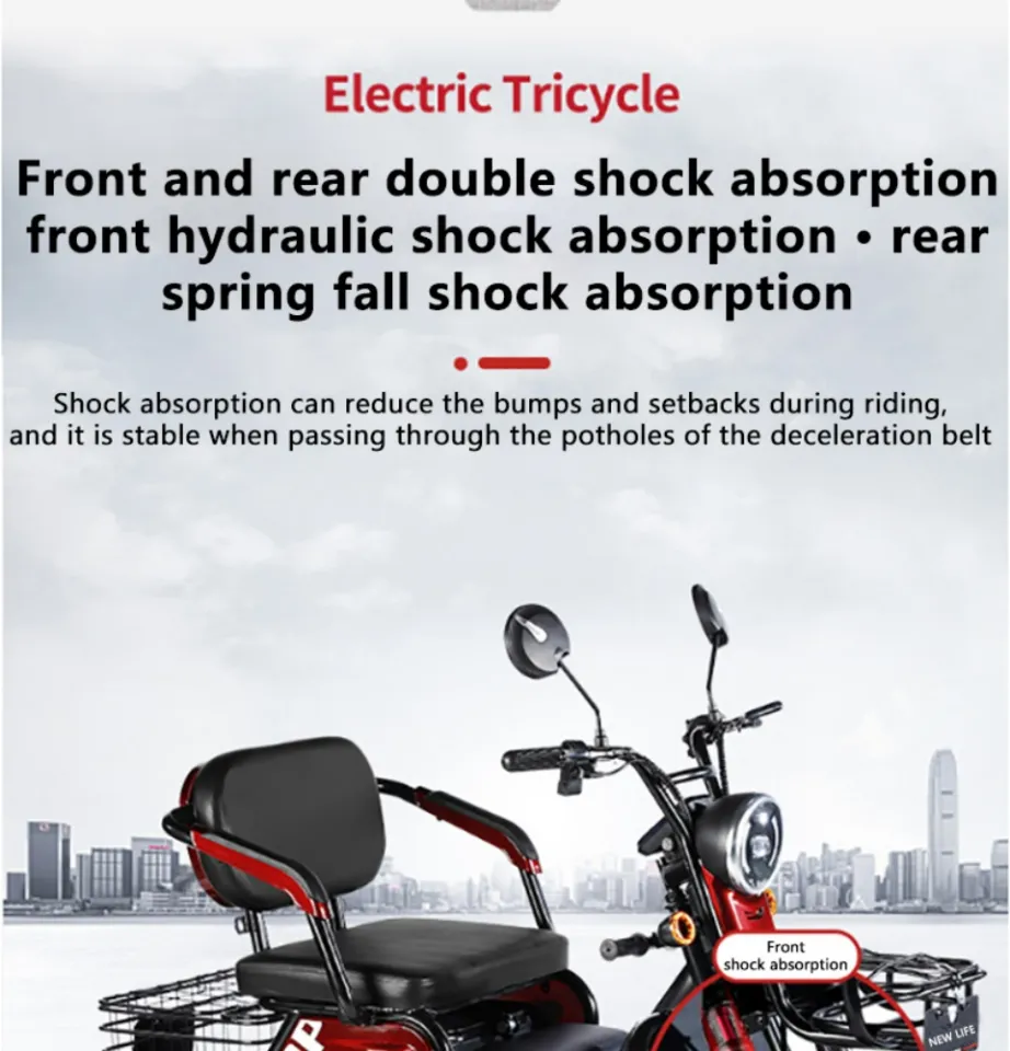NEW E-bike Electric Tricycle Electric Bikes for Adult Hydraulic