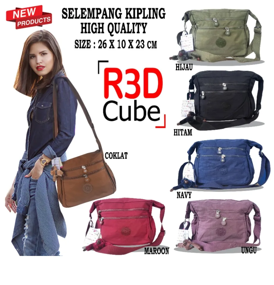 Tas Kipling Selempang TERBARU!! 7615 Tas Kipling Wanita Selempang