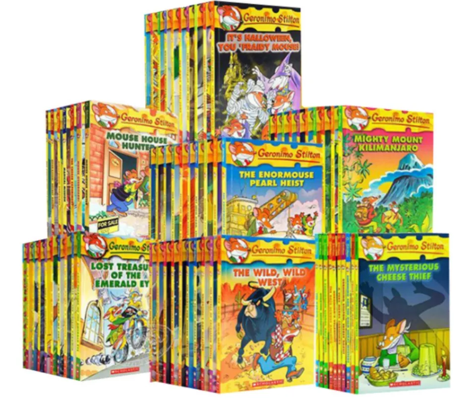 Geronimo Stilton Book Set. The 10 Books Collection Set In