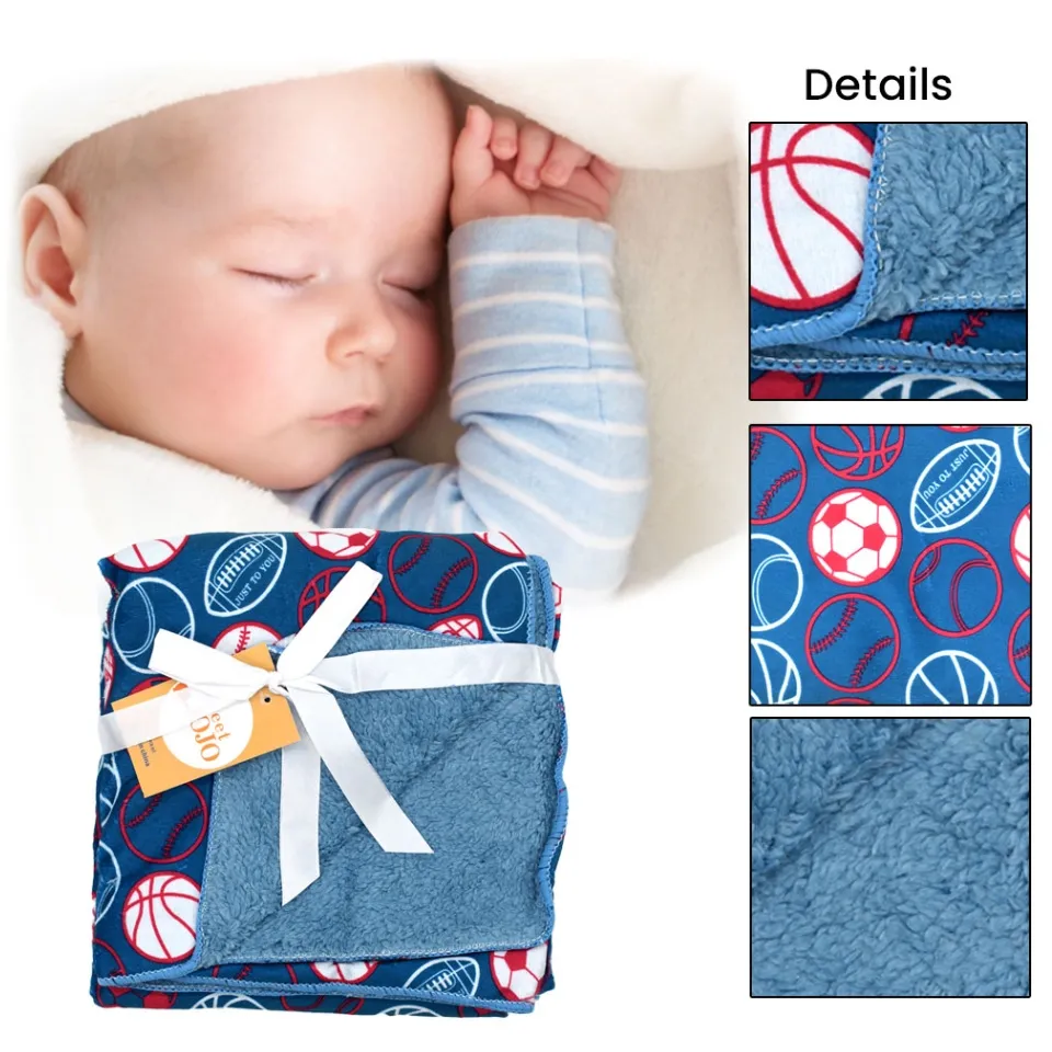 Hodeso 1pc Baby Swaddle Blanket Baby Receiving Blanket Swaddle New