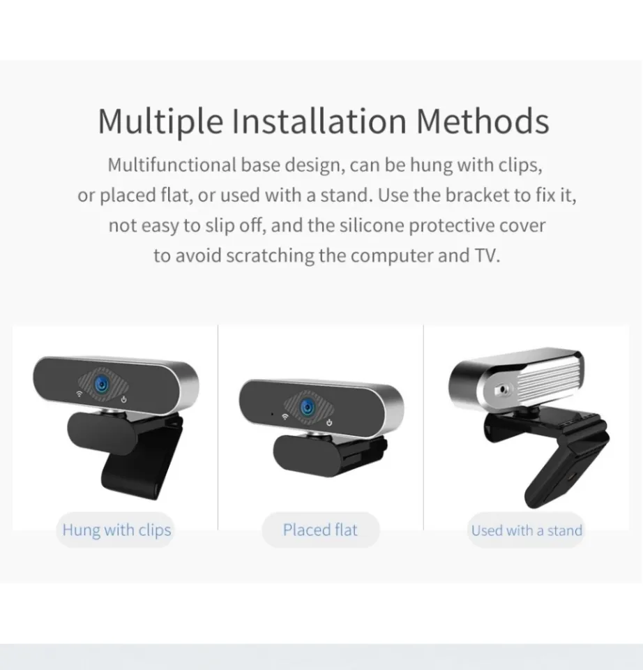 Ready Stock】Xiaomi Webcam Xiaovv 1080P HD Webcam With Microphone