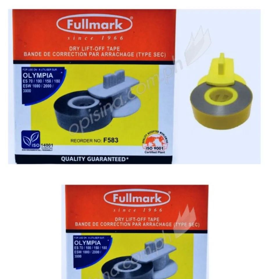 Cinta Corrección Brother AX 110 - Lift-Off Tape - 5 Unidades