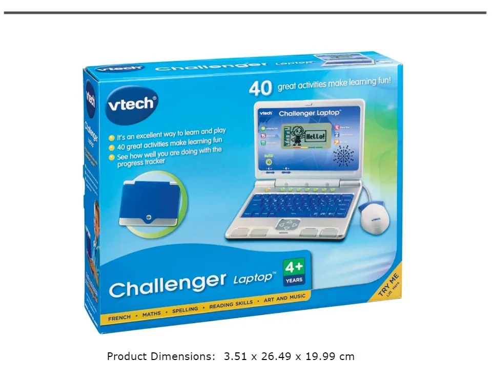 Argos vtech hot sale challenger laptop