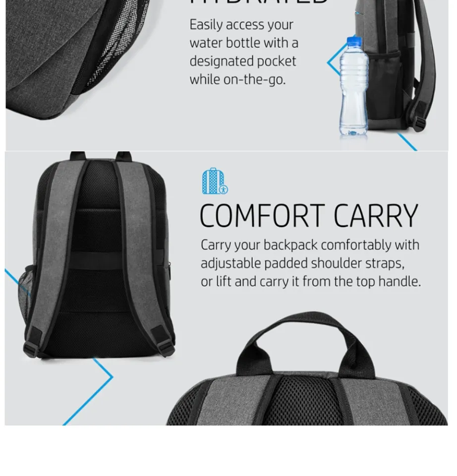 Laptop Compartment Hp Laptop Backpack Bag HP Classic Backpack For