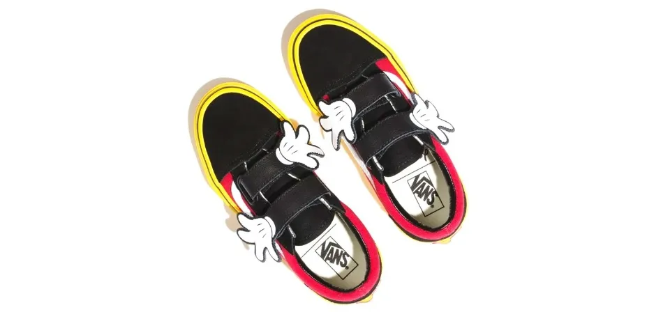 Vans mickey mouse outlet hugs