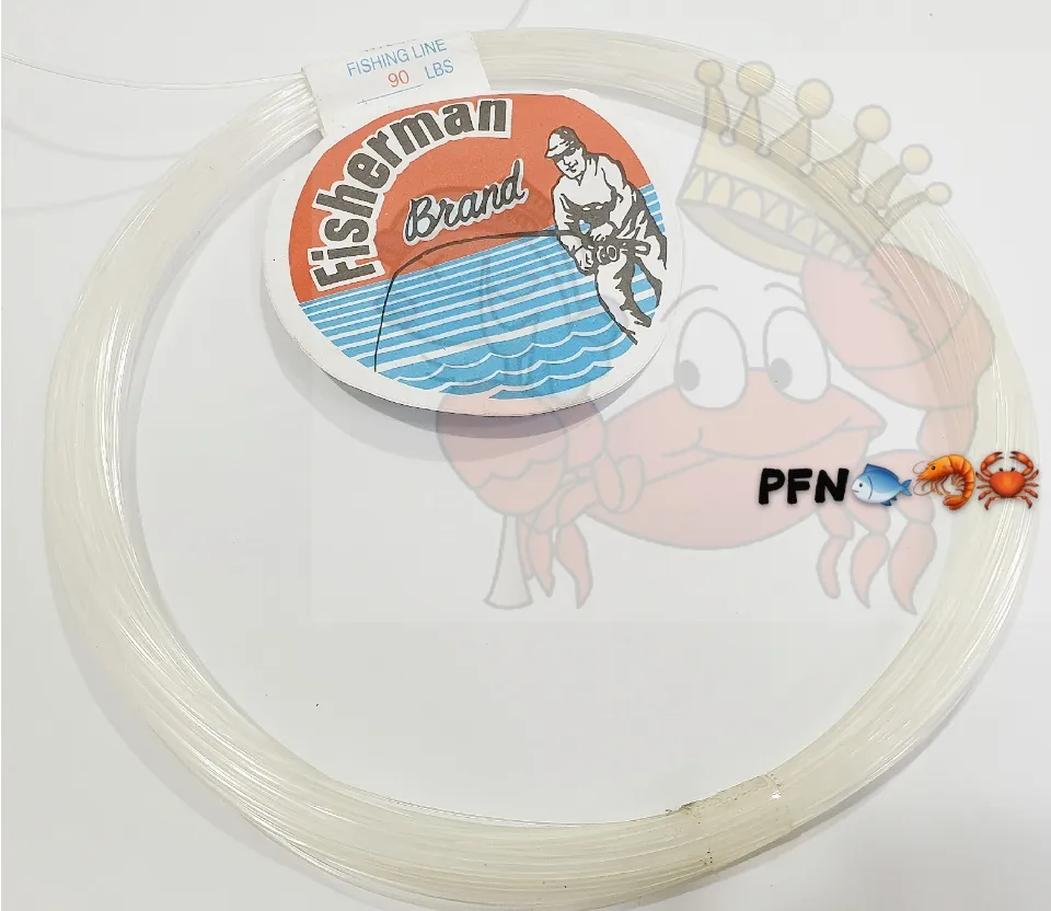 💥READY STOCK💥 PFN Nylon Monofilament Fishing Line White Color 15LBS ~  800LBS (Tali Tangsi Pancing) Fisherman Brand