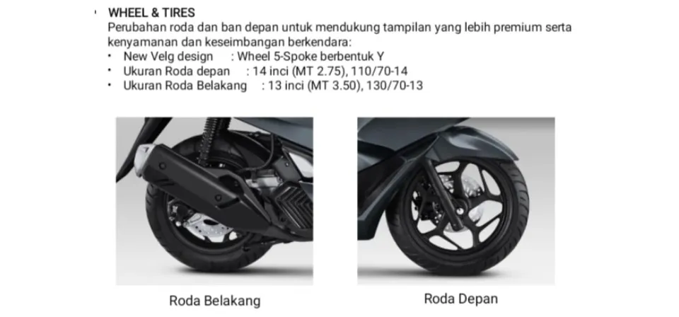 新車　110/70-14 130/70-13 PCX160 125 IRC Jual PCX 160 !! IRC Ban Motor (110 70 14 / 130 70 13 ) SCT-006 SCT