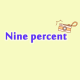 Nine percent