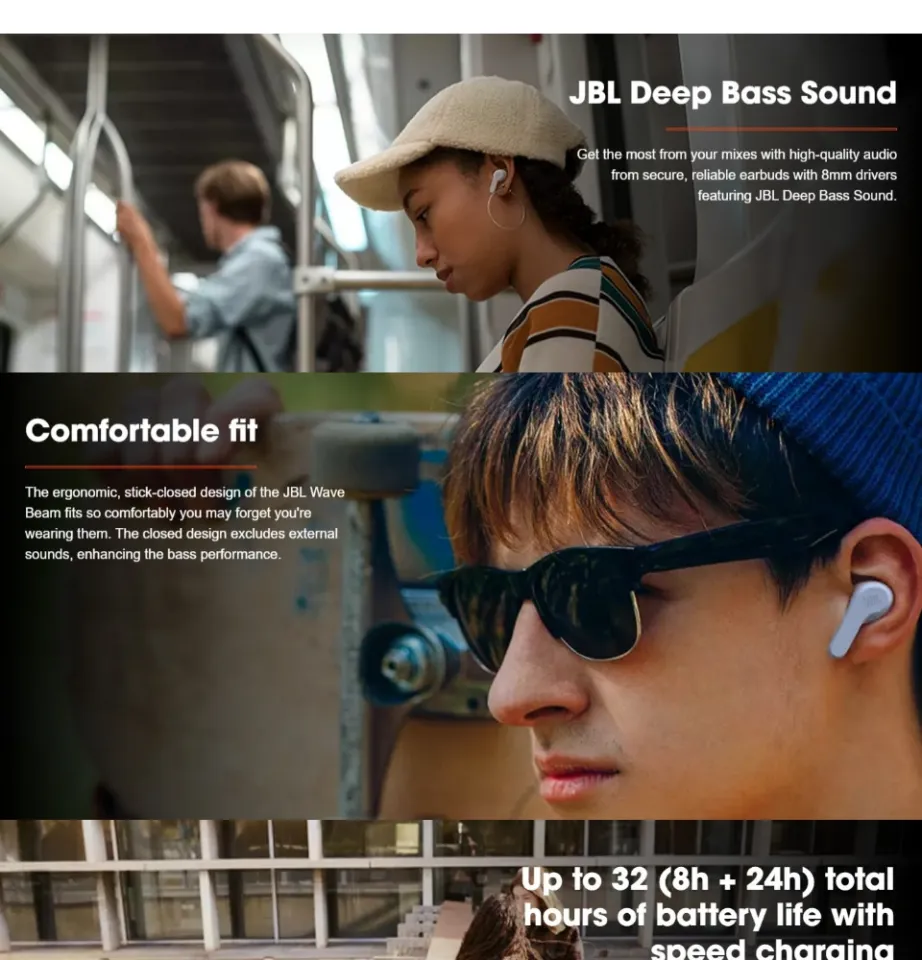 JBL Wave Beam True Wireless in-ear Earbuds