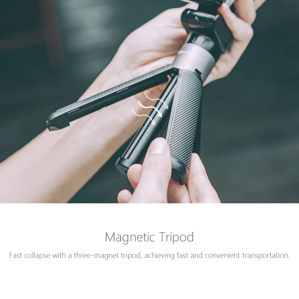 PGYTECH Extension Pole Tripod Plus Selfie Stick Hand Grip Shorty Phone  Holder Rod for GoPro HERO DJI OSMO POCKET ACTION Camera