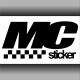 MC Cutting Sticker