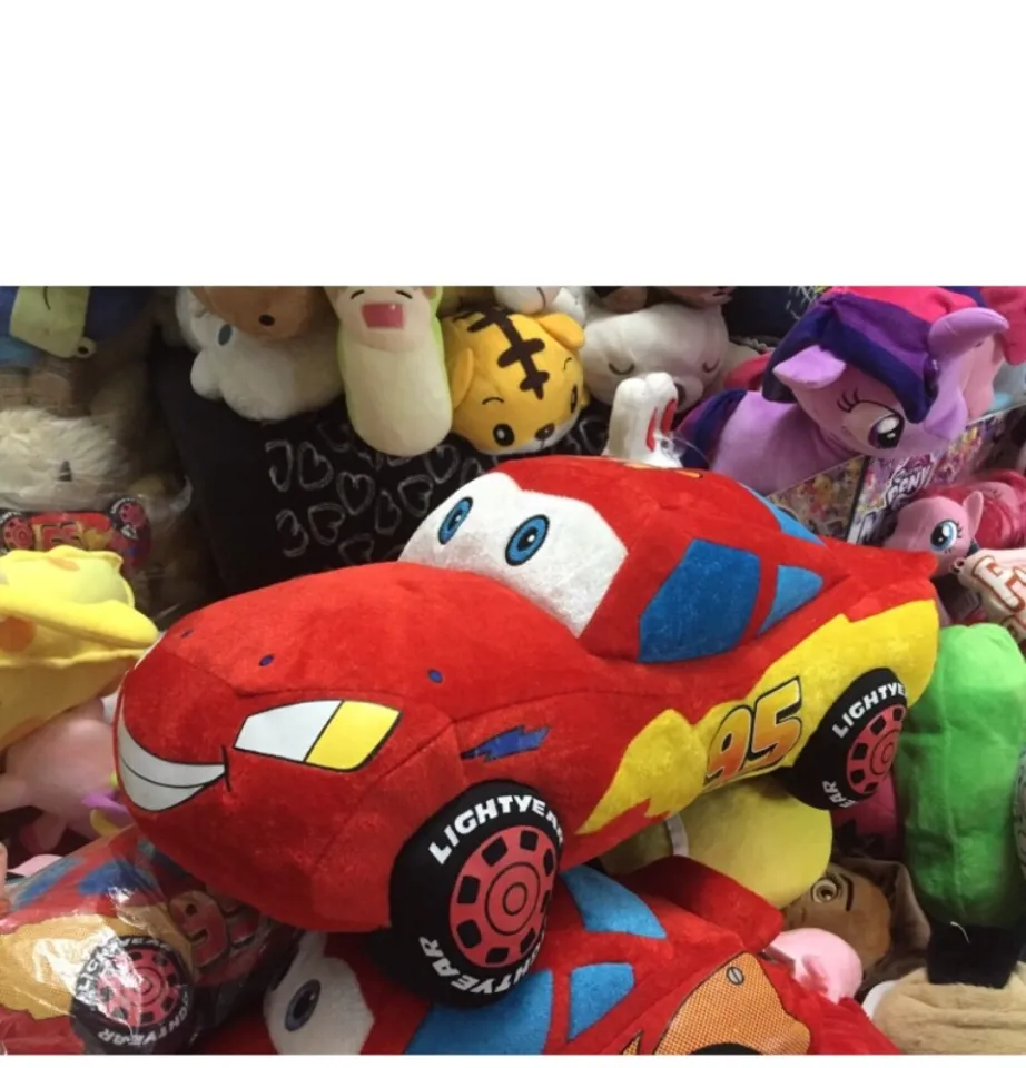 Lightning mcqueen best sale plush toy