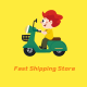 Fast shipping store