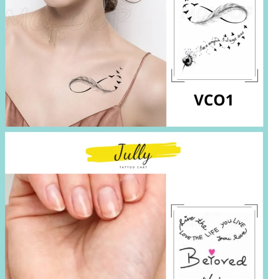 Miếng Dán Tha Thu Tattoo Không Trôi Lâu 15 Ngày Mực Henna Bọ Cạp Scorpio Lông  Vũ Sừng Nai Hoa Hồng Mèo Legaxi | Lazada.vn