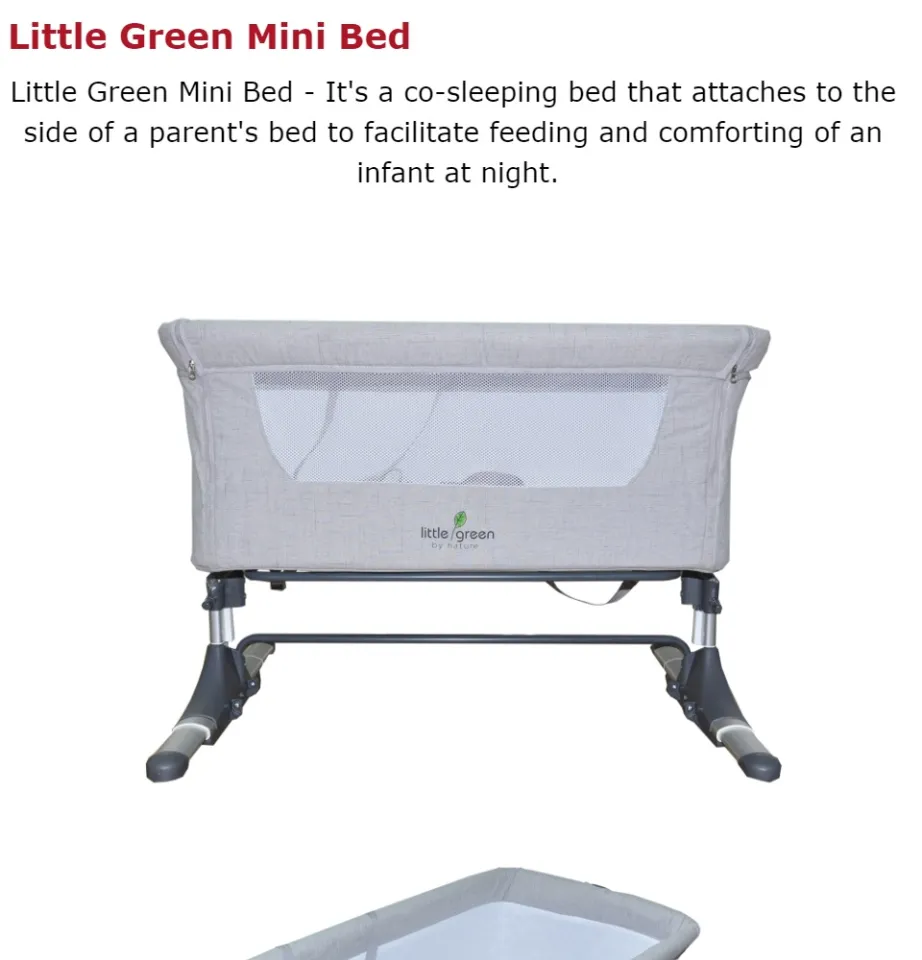 Little green hot sale baby mini bed