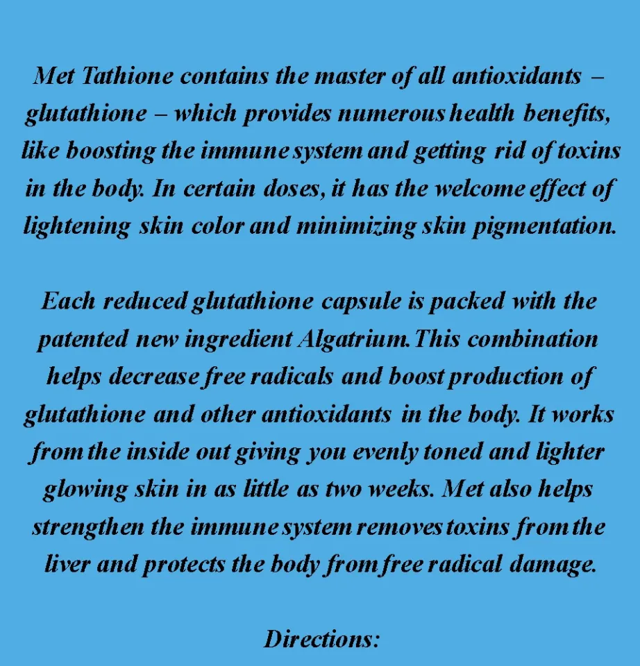 is there any side effects of taking glutathione tablets Glutathione Injection Cost, Benefits, Side Effects