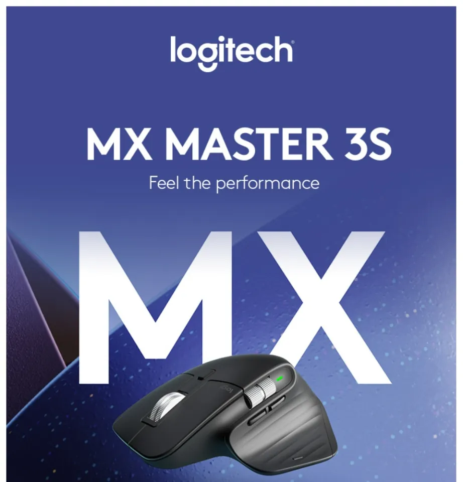 New Logitech Mx Master 3s Wireless Performance Mouse With Ultra