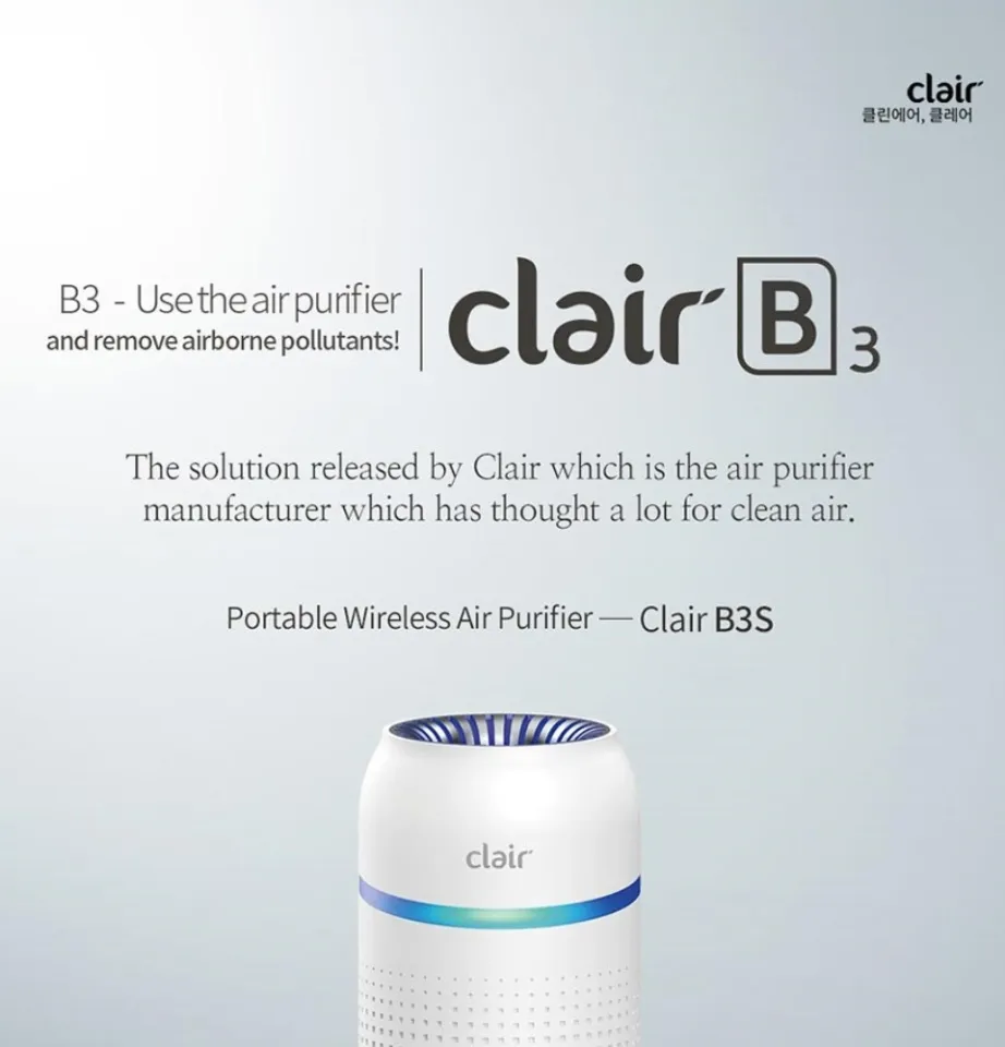 Clair b air deals purifier