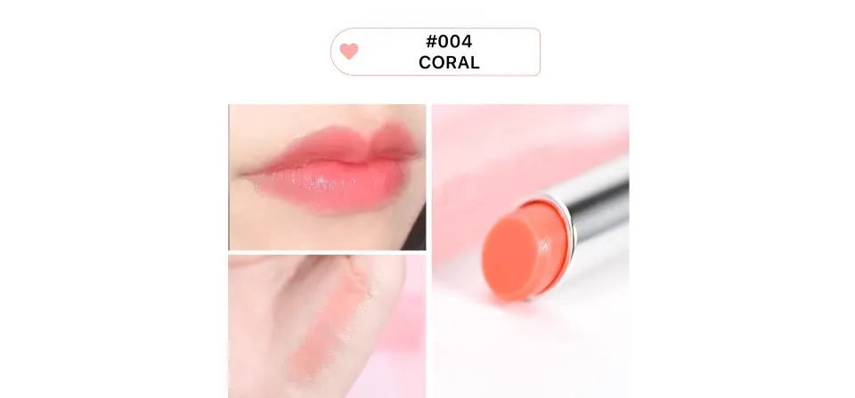 DIOR] Addict Lip Glow Lip Balm Duo Set Dior Lip Kit Glitter Two