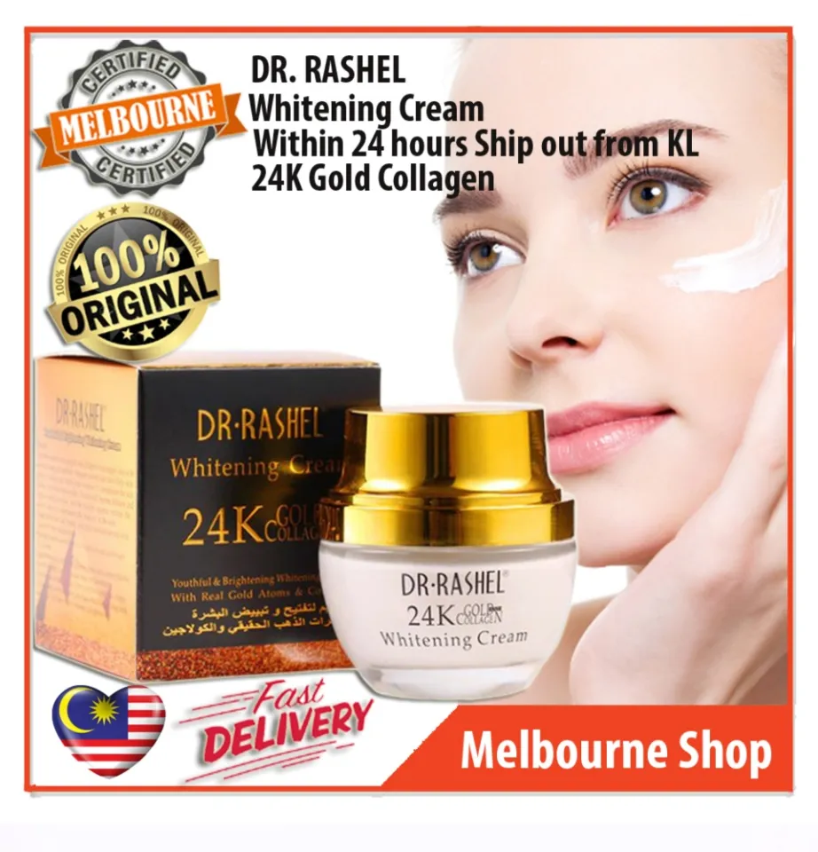 DR.RASHEL 24K Gold And Collagen Whitening Cream 30ml Lazada