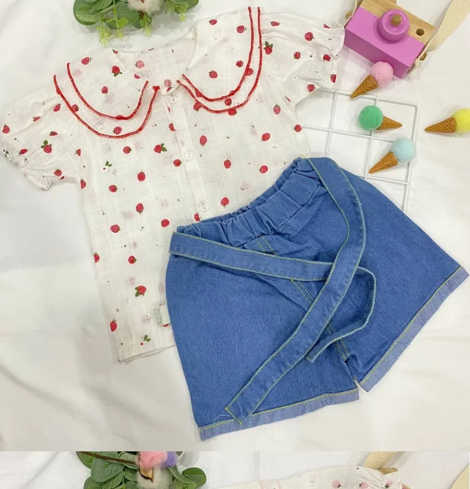 Eleanos Toddler Jeans Baby Girl Jeans Blue Elastic Waist Jeans Denim Pants  Summer Autumn Bottoms Trousers Baby Pants 2-8 Years Old - Walmart.com