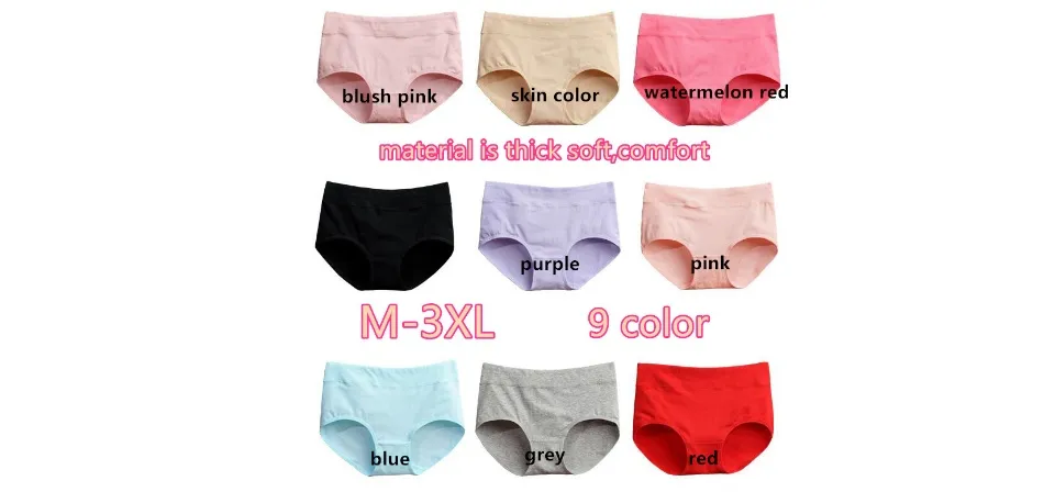 Linzama Teen Girls Period Underwear Soft Cotton Panties For