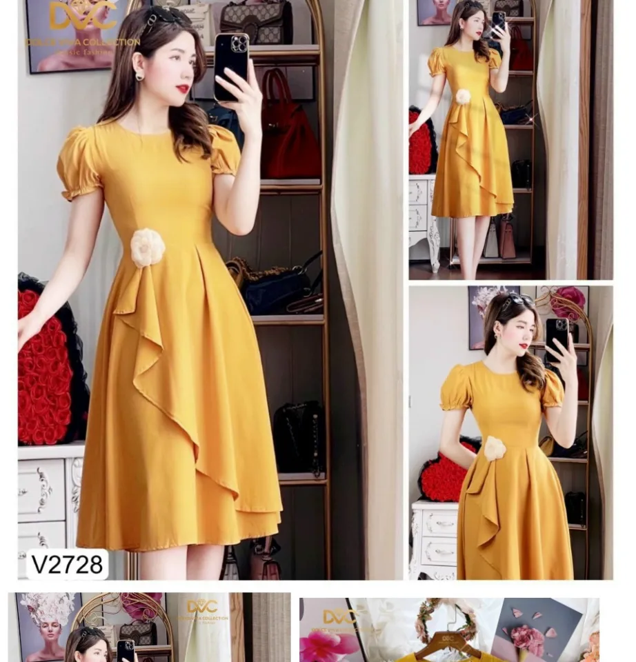 Váy Đẹp Dự Tiệc Giá Rẻ - VDX57 - Shop Thời Trang Nữ Bexy